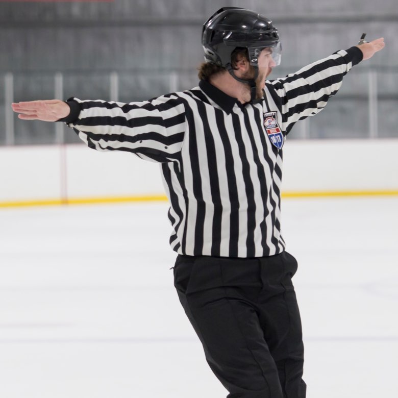 Hockey game official