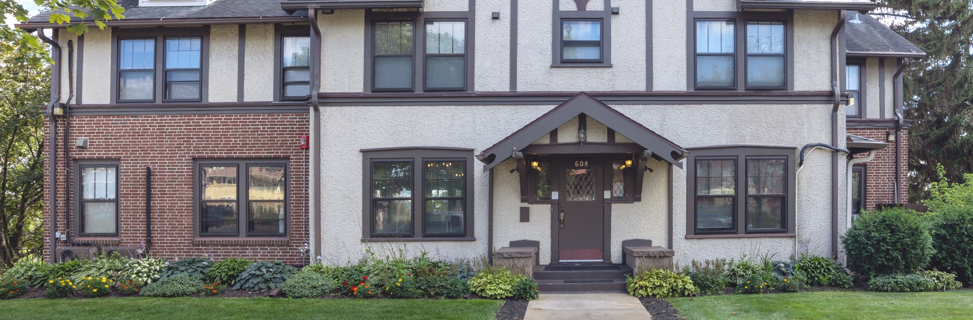 The Gables front entrance